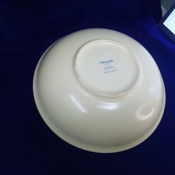 Serving Bowl Pasta Bowl Pfaltzgraff Pattern "Mission Flower" 11" Diameter - Picture 5 of 8